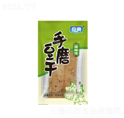 奇爽手磨豆干山椒味休閑