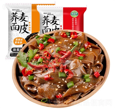 水益農(nóng)速食蕎麥面皮紅油