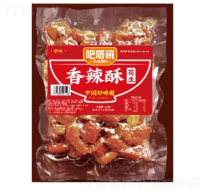 吧嗒碗下酒菜零食香辣酥-140g
