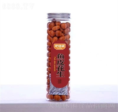 吧嗒碗休閑面點干果魚皮花生